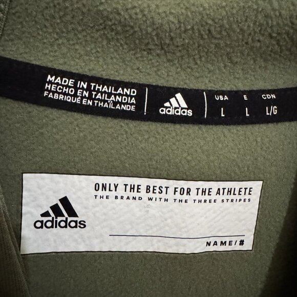 Adidas Georgia Tech Yellow Jackets Salute To Service Team Issue Hoodie Mens L - Picture 7 of 7